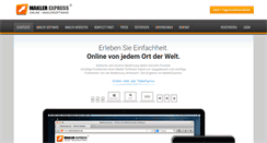 Desktop Screenshot of maklerexpress.de